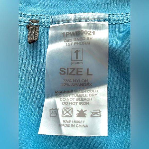 SOLD 1st Phorm Venture Leggings & Training Workout Tank Set | Steel Blue | M/L - Picture 10 of 10